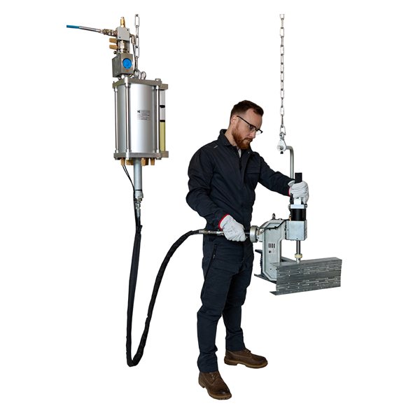 Pneumohydraulický klinčovací nástroj se zvýšenou silou — 4